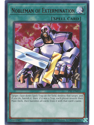 Nobleman of Extermination - PSV-EN035 - Rare Unlimited (25th Reprint)