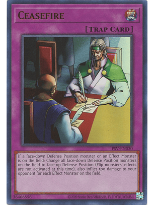 Ceasefire - PSV-EN030 - Ultra Rare Unlimited (25th Reprint)