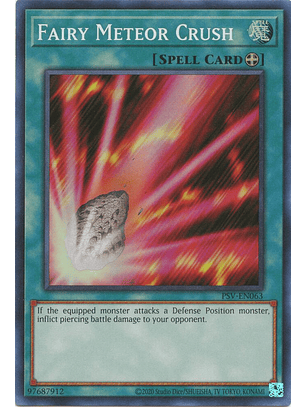 Fairy Meteor Crush - PSV-EN063 - Super Rare Unlimited (25th Reprint)