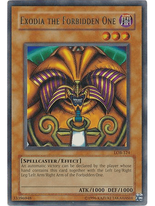 Exodia the Forbidden One - LOB-124 - Ultra Rare Unlimited