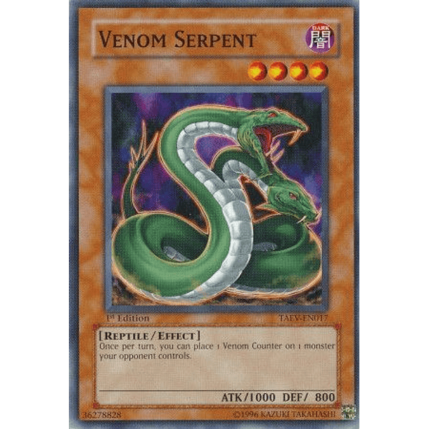 Venom Serpent - TAEV-EN017 - Common