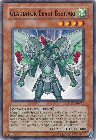 Gladiator Beast Bestiari - TU01-EN016 - Common (jugada) 1