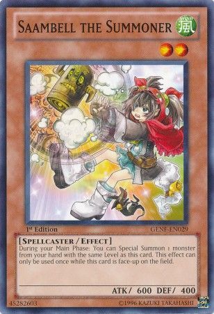 Saambell the Summoner - GENF-EN029 - Common 1