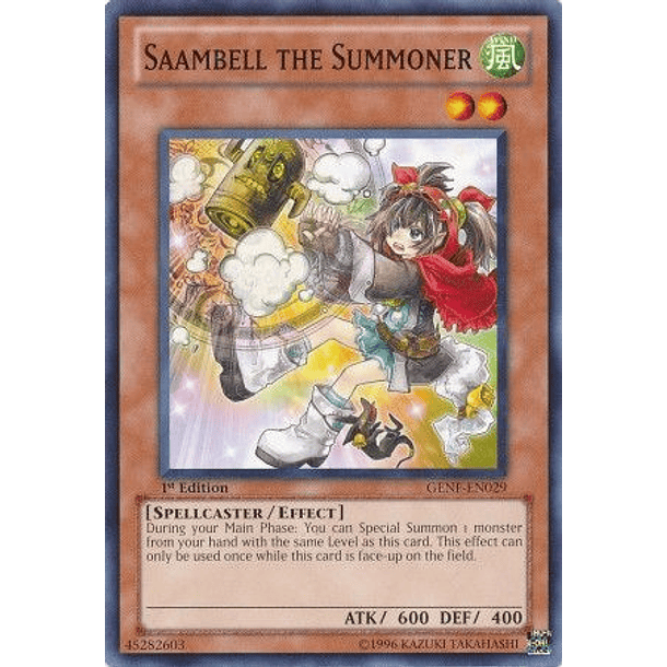 Saambell the Summoner - GENF-EN029 - Common
