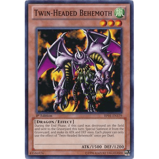 Twin-Headed Behemoth - BP01-EN179 - Common