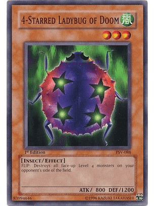 4-Starred Ladybug of Doom - PSV-088 - Common