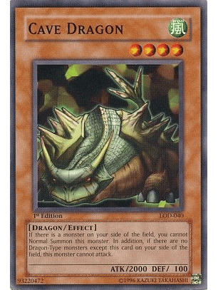 Cave Dragon - LOD-040 - Common