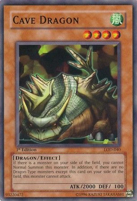 Cave Dragon - LOD-040 - Common