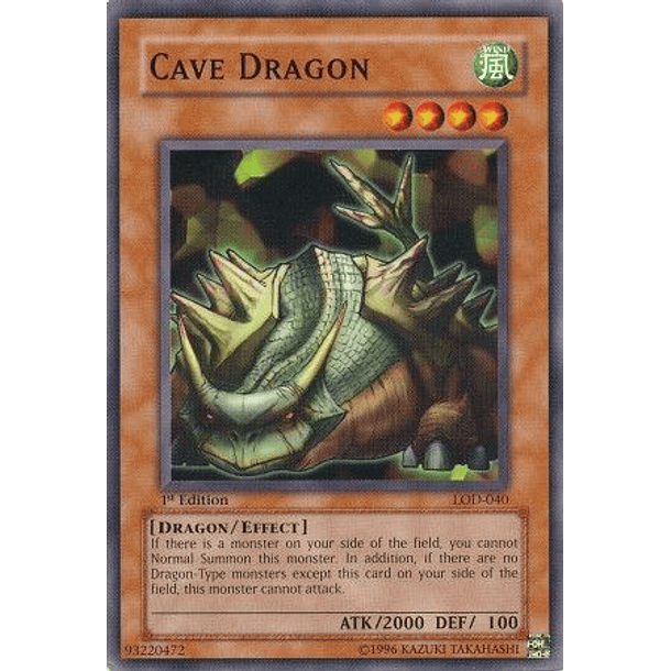 Cave Dragon - LOD-040 - Common