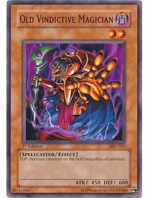 Old Vindictive Magician - MFC-067 - Common (jugado)