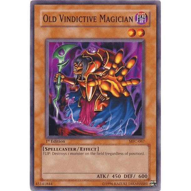 Old Vindictive Magician - MFC-067 - Common (jugado)