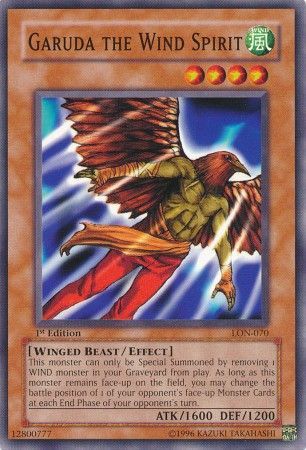 Garuda the Wind Spirit - LON-070 - Common 1