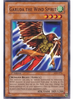 Garuda the Wind Spirit - LON-070 - Common