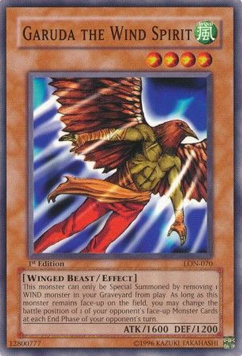 Garuda the Wind Spirit - LON-070 - Common