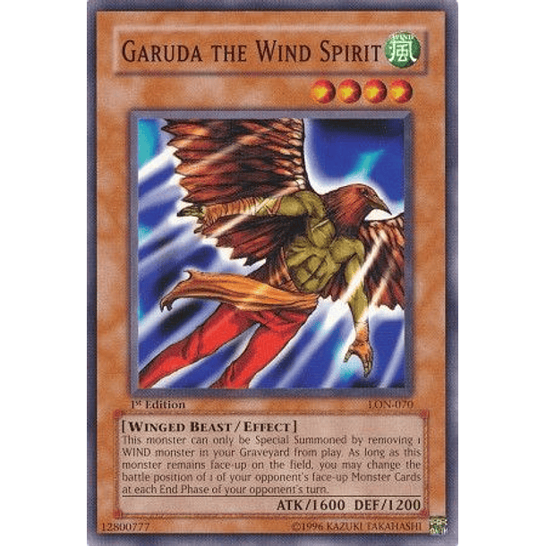Garuda the Wind Spirit - LON-070 - Common