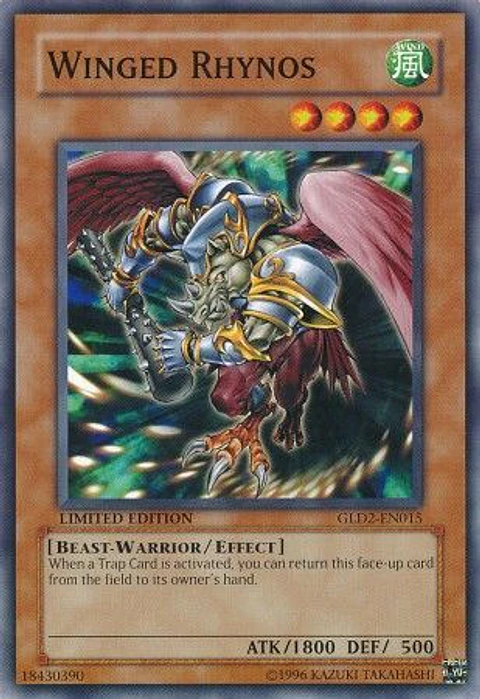 Winged Rhynos - GLD2-EN015 - Common