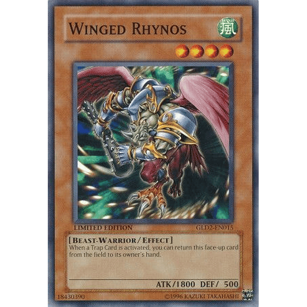 Winged Rhynos - GLD2-EN015 - Common