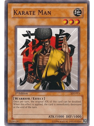 Karate Man - SDJ-013 - Common 