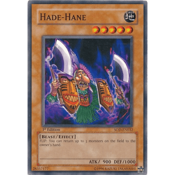 Hade-Hane - SOD-EN032 - Common 