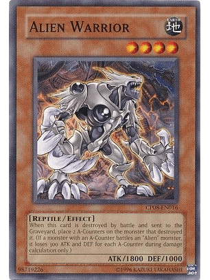 Alien Warrior - CP08-EN016 - Common
