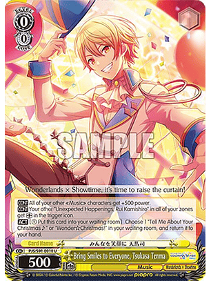 Bring Smiles to Everyone, Tsukasa Tenma - PJS/S91-E010 U - Uncommon 