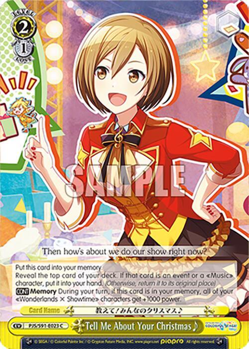 Tell Me About Your Christmas - PJS/S91-E023 C - Common  1