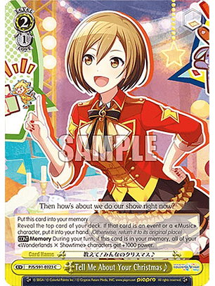 Tell Me About Your Christmas - PJS/S91-E023 C - Common 