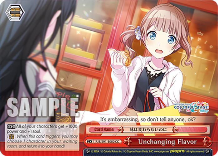 Unchanging Flavor - PJS/S91-E080 CC - Climax Common  1