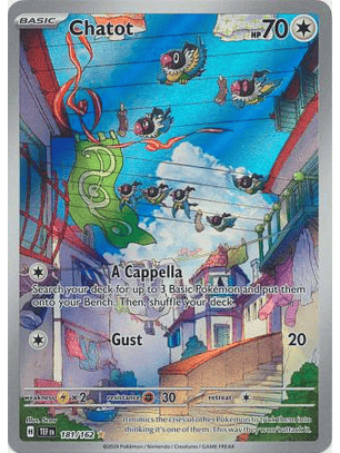 Chatot - 181/162 - Ilustration Rare - TEF