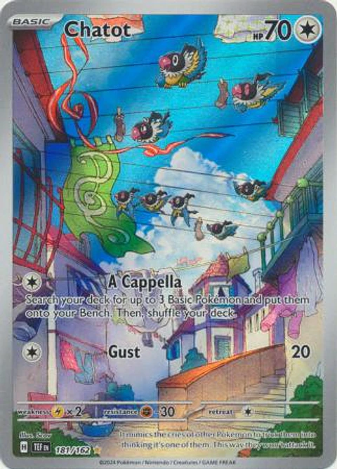 Chatot - 181/162 - Ilustration Rare - TEF