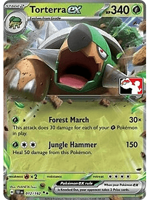 Torterra ex - 012/162 - Ultra Rare