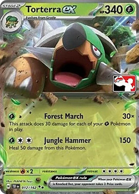 Torterra ex - 012/162 - Ultra Rare - TEF