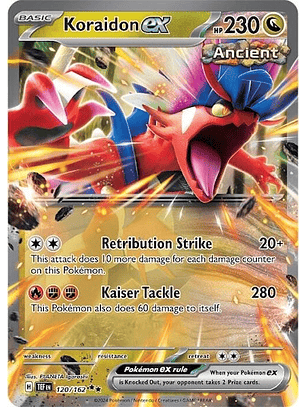 Koraidon ex - 120/162 - Ultra Rare - Tef