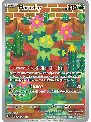 Maractus - 160/159 - Ilustración rara - Jtg