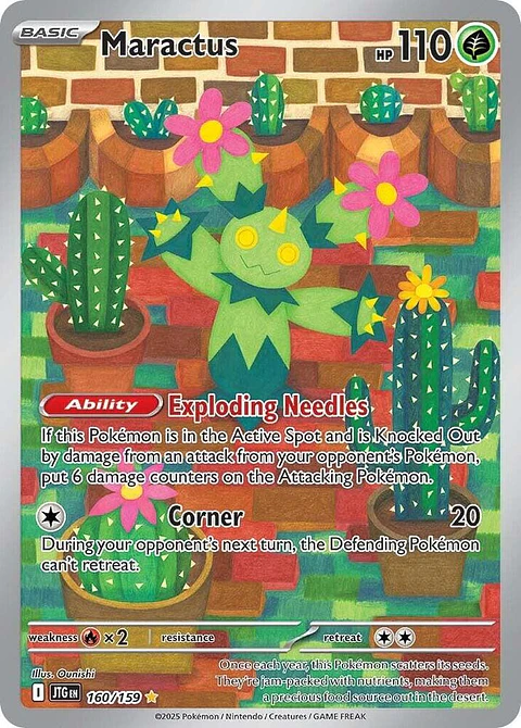 Maractus - 160/159 - Ilustración rara - Jtg