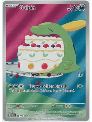 Gulpin - 154/142 - Illustration Rare - Scr