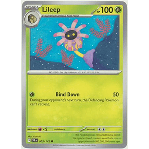Lileep - 005/142 - Common - Scr