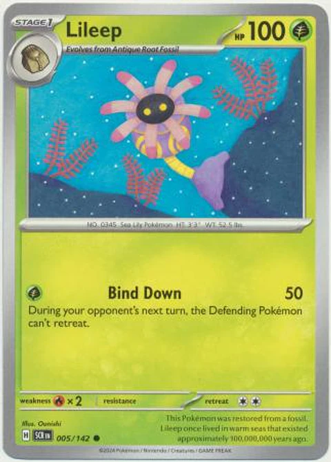 Lileep - 005/142 - Common - Scr