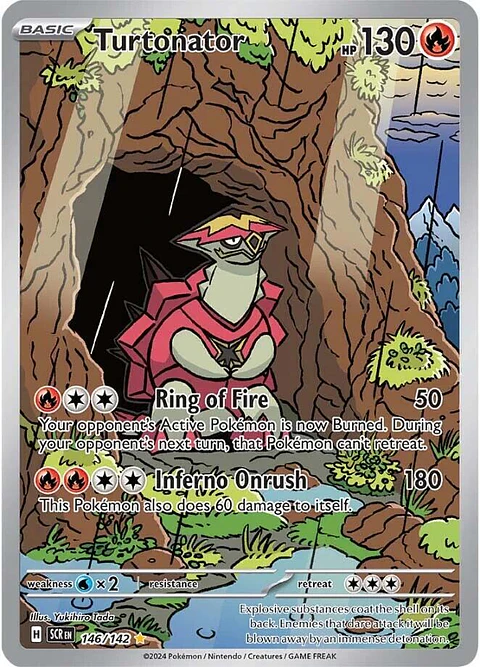 Turtonator - 146/142 - Illustration Rare - Scr