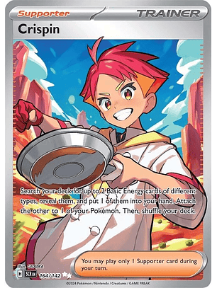 Crispin - 164/142 - Full Art Secret Rare - Scr