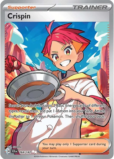 Crispin - 164/142 - Full Art Secret Rare - Scr