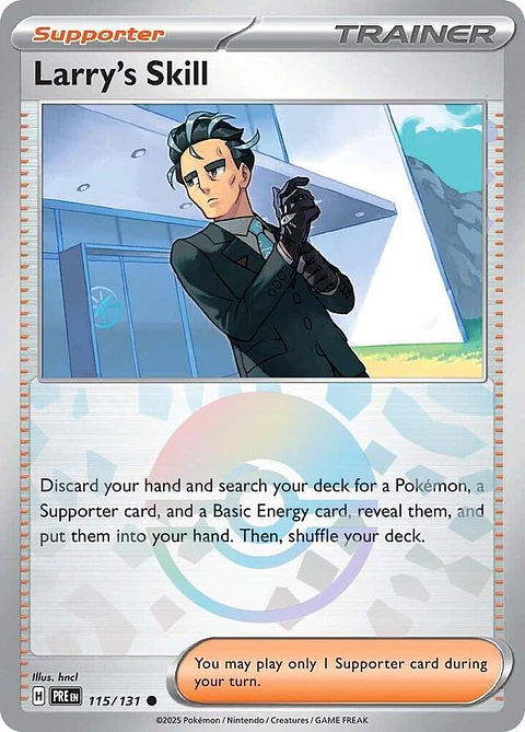 Larry's Skill - 115/131 -  Pokeball - Pre