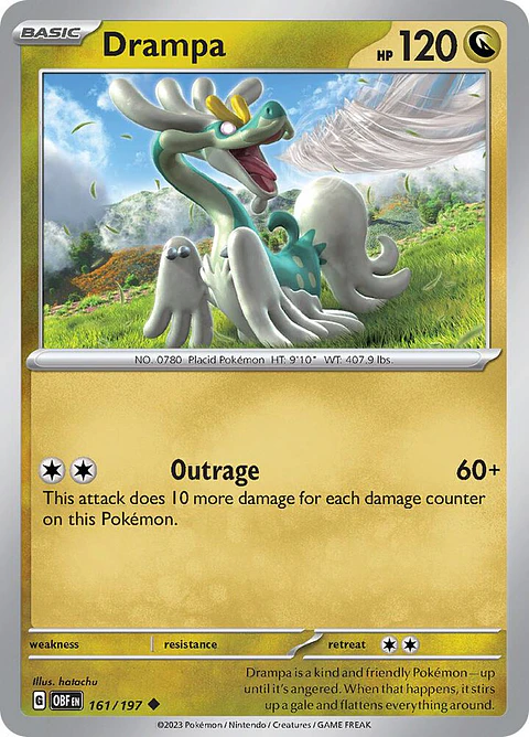 Drampa - 161/197 - Uncommon - Obf