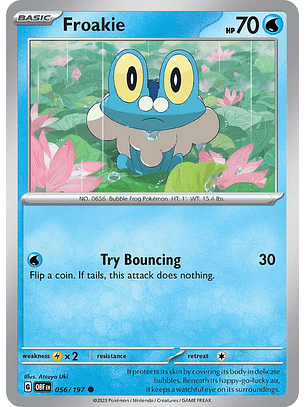 Froakie - 056/197 - Common - Obf