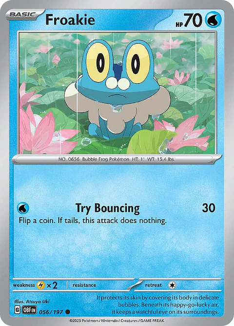 Froakie - 056/197 - Common - Obf