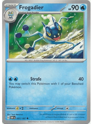 Frogadier - 057/197 - Uncommon - Obf