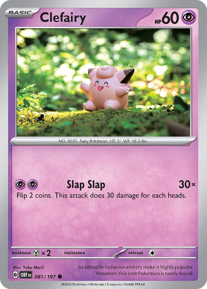 Clefairy - 081/197 - Common - Obf 1