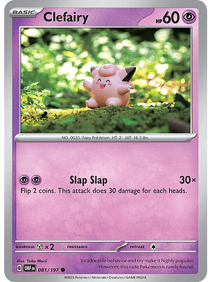 Clefairy - 081/197 - Common - Obf