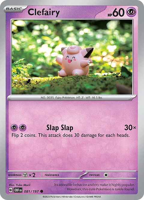 Clefairy - 081/197 - Common - Obf