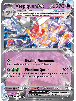 Vespiquen ex - 096/197 - Ultra raro - Obf